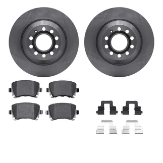 R1 Concepts WFWH1-73063 E- Line Series Brake Rotor W/ Ceramic Brake Pads & Hdw